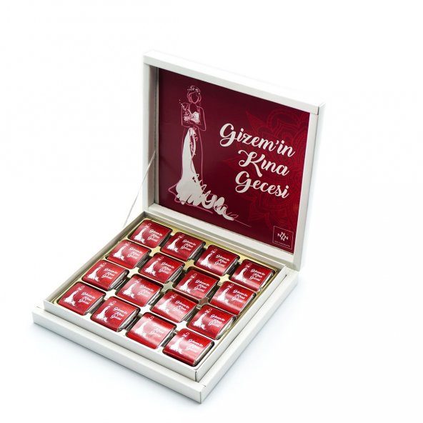 Kına Çikolatası 48 Adet Madlen Çikolata