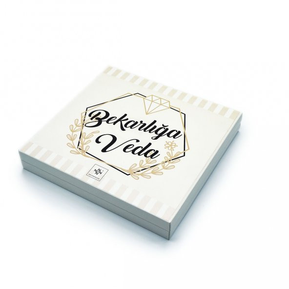 İsme Özel Bekarlığa Veda Çikolatası 48 Adet Madlen - Resim 2