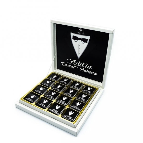 Damat Bohçası Çikolatası 48 Adet Madlen Çikolata