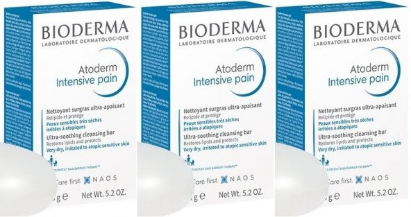 Bioderma Atoderm Intensive Bar Pain 150 gr 3 Adet ürün görseli 1