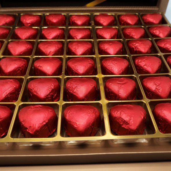 Sevgililer Günü Çikolatası Seni Seviyorum Baskılı Çikolata - 5