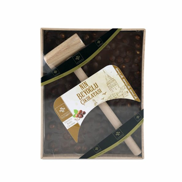 Çekiçli Fındıklı Beyoğlu Çikolatası 500g
