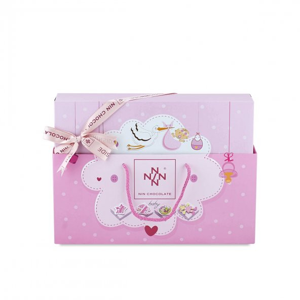 Dekorlu Kız Bebek Çikolatası 24 Adet - Resim 4