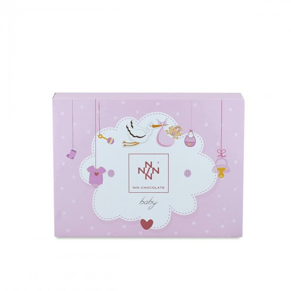 Dekorlu Kız Bebek Çikolatası 24 Adet - Resim 5