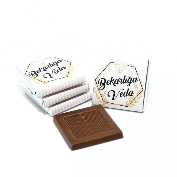 İsme Özel Bekarlığa Veda Çikolatası 162 Adet Napoliten Çikolata - 3