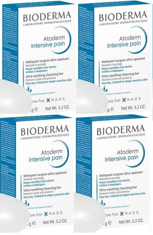 Bioderma Atoderm Intensive Bar Pain 150 gr 4 Adet ürün görseli 1