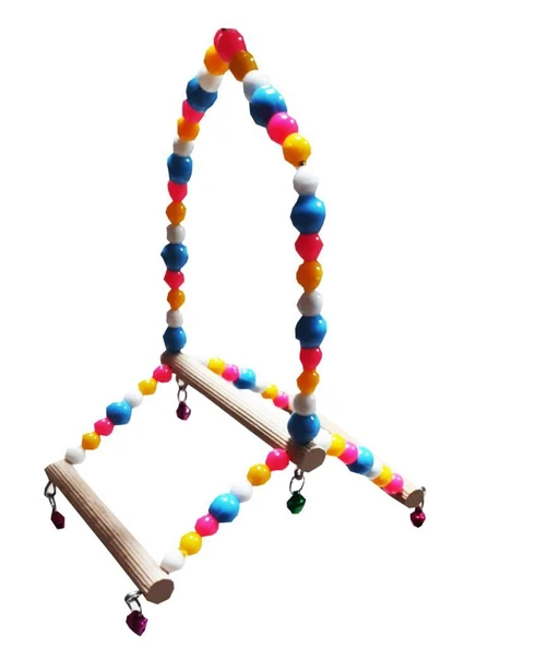 ANS Boncuklu Tünekli Salıncak Kuş Oyuncağı 14-14cm ürün görseli