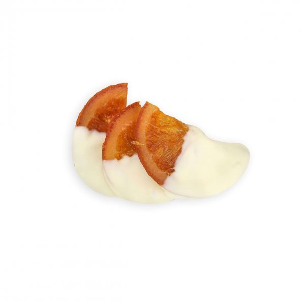Beyaz Çikolata Kaplı Portakal Dilimi 80g - 2