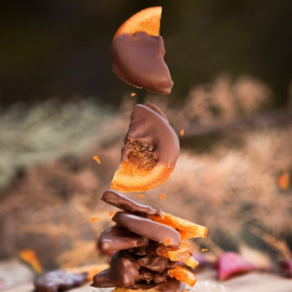 Sütlü Çikolata Kaplı Portakal Dilimi 80g - 5