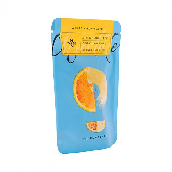 Beyaz Çikolata Kaplı Portakal Dilimi 80g - 4