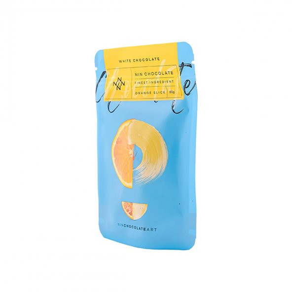 Beyaz Çikolata Kaplı Portakal Dilimi 80g - 5