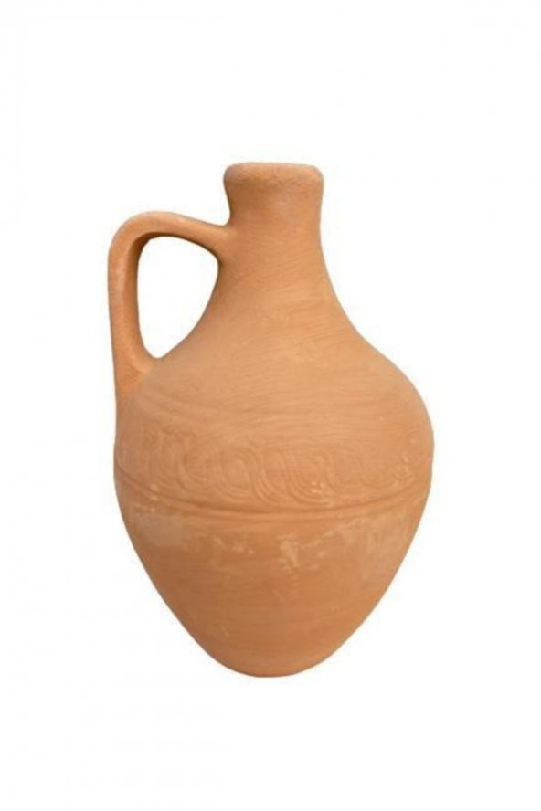 Düğün Testisi Sade Küçük Testi - Terleyen Testi 20 cm - 2