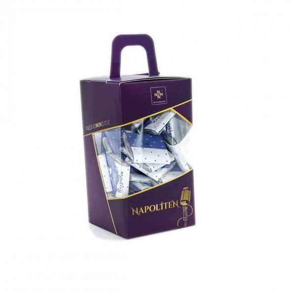 Nin Erkek Bebek Dökme Bebek Çikolatası Mavi Fil (80 Adet Napoliten Çikolata) - Resim 3