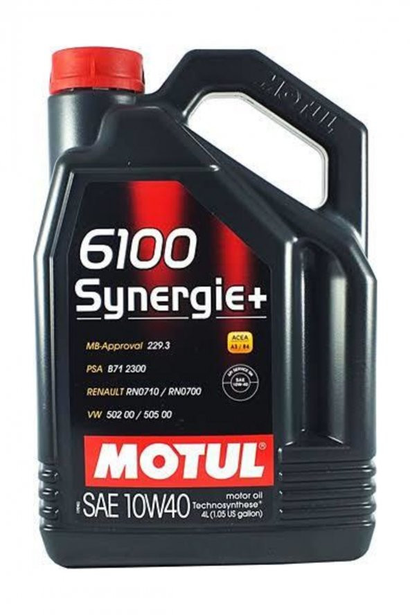 Motul 6100 SYNERGİE SAE 10W-40 4LT 2023 üretim