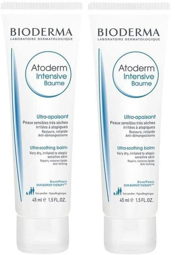 Bioderma Atoderm Intensive Baume 45 ml 2 Adet