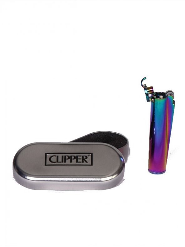 TİTU MARKET CLIPPER MODEL RENKLİ FULL METAL BENZİNLİ  ÇAKMAK - 2