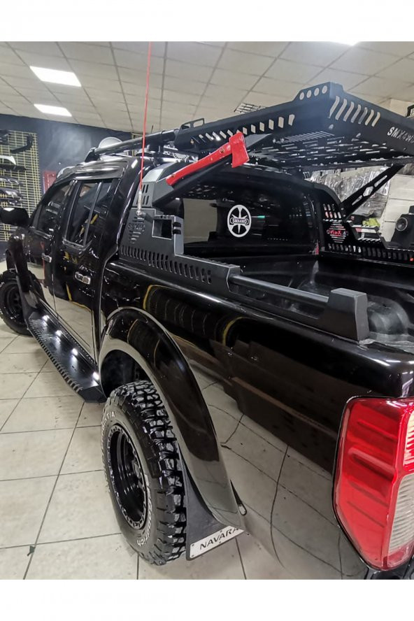 NİSSAN NAVARA 2006-2015 MODEL SMX4WD OFFROAD PİCKUP LAZER KESİM SİYAH LEDLİ IŞIKLI ARAÇ, OTO YAN BASAMAK - 2
