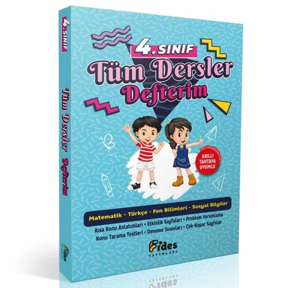 4.Sınıf Güm Güm Tüm Dersler Başarı Defterim Fides Yayınları ürün görseli