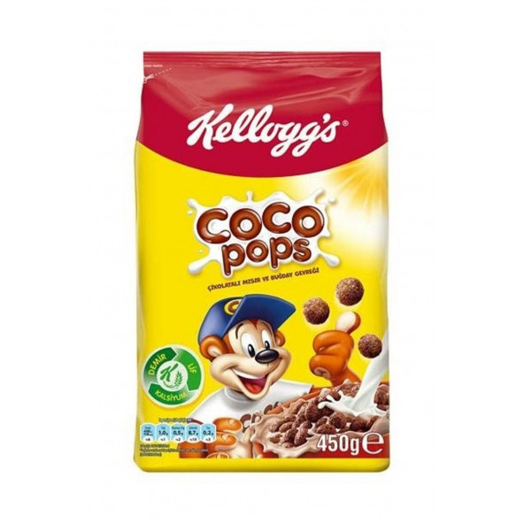 Kellogg's Coco Pops 450 gr Kahvaltılık Gevrek