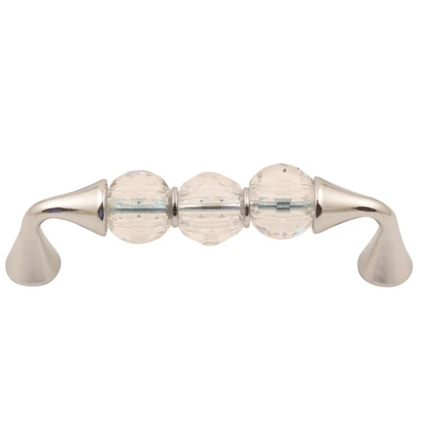 İris Kristal Kulp Krom 96mm ürün görseli