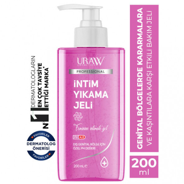Uraw İntim Yıkama Jeli