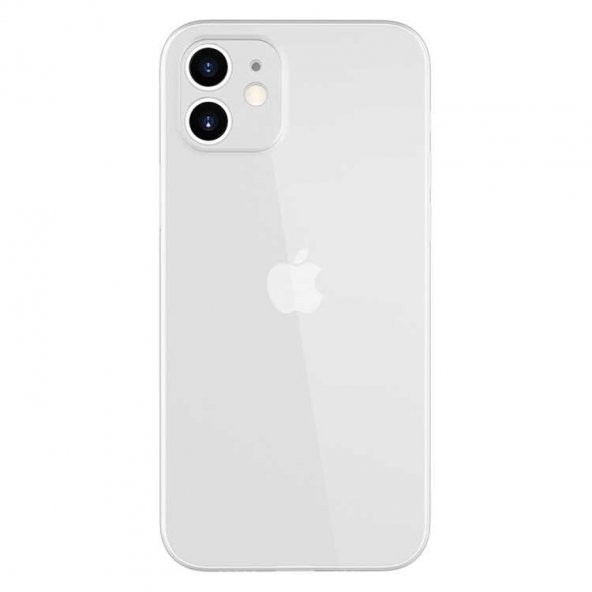 iPhone 12 Kılıf Şeffaf Lüx Sade Tasarım Blok - 2