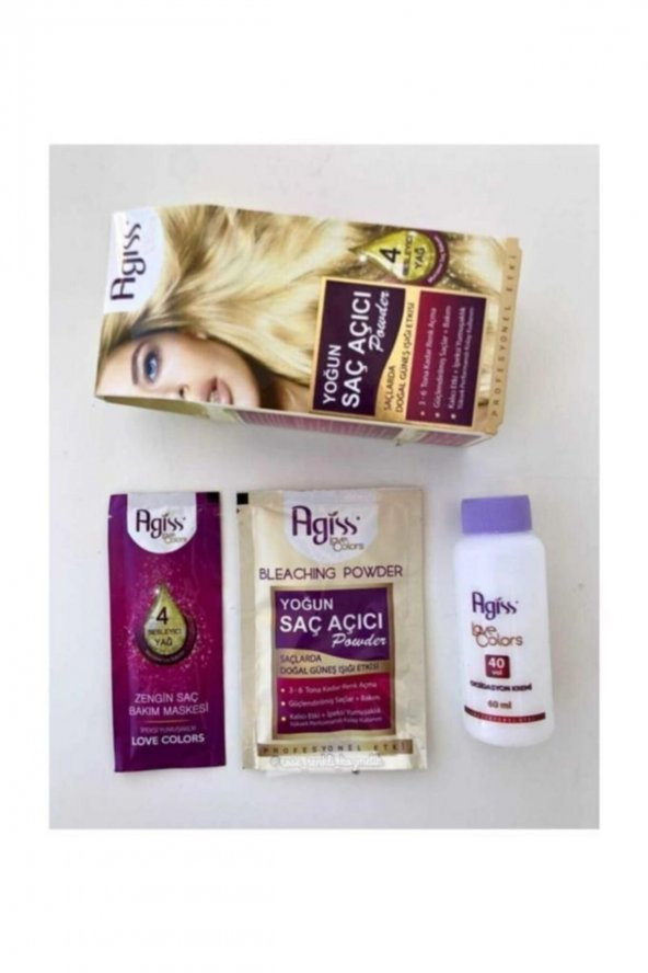 2 Adet Agiss Yoğun Saç Açıcı Ipeksi Yumuşaklık - 3