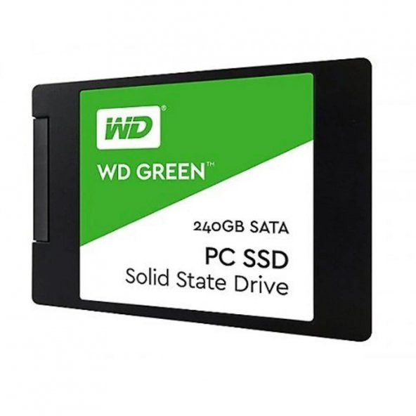 WD 240GB WDS240G2G0A Green 3D-NAND SATA 3.0 Okuma Hızı 545MB / Yazma Hızı 430MB