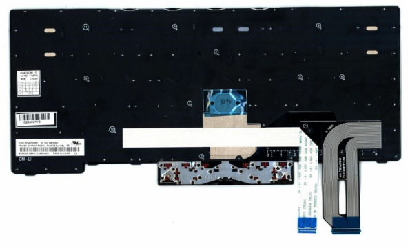 Lenovo ThinkPad E480 E485 T480s L480 L380 T490 Orjinal Klavye Turkçe Q Siyah Işıklı 01YP507 - 2