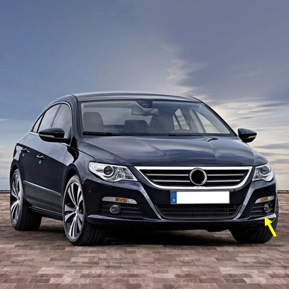 VW Passat CC 2009-2012 Ön Tampon Sol Sis Farı Kapağı 3C8853665C