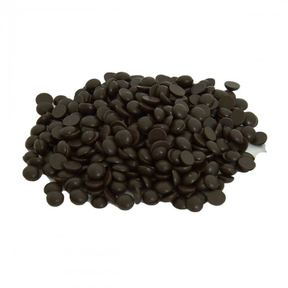 LokmanAVM Bitter Çikolata Eritmelik Drop Damla Pul Kuvertür 100 Gr Paket ürün görseli