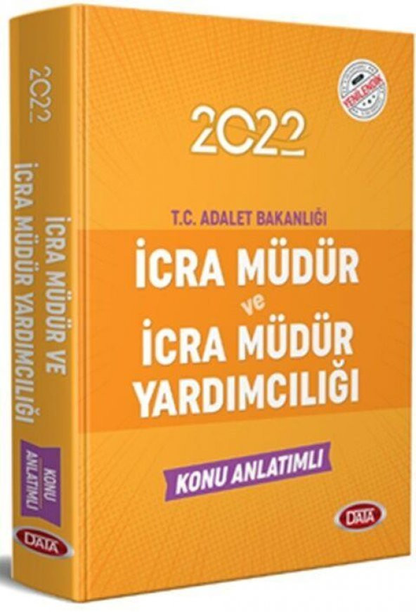2022 İcra Müdür ve Müdür Yardımcılığı Hazırlık Kitabı Data Yayınları