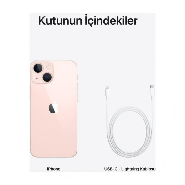 Apple iPhone 13 Mini 512 GB Pink MLKD3TU/A (Apple TR Garantili) - 6