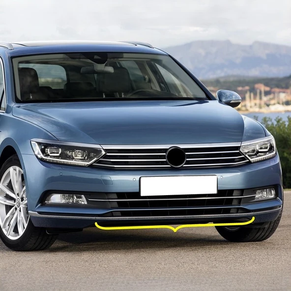 VW Passat B8 2015-2019 Ön Tampon Alt Orta Çıta Kromaj 3G0853245 ürün görseli