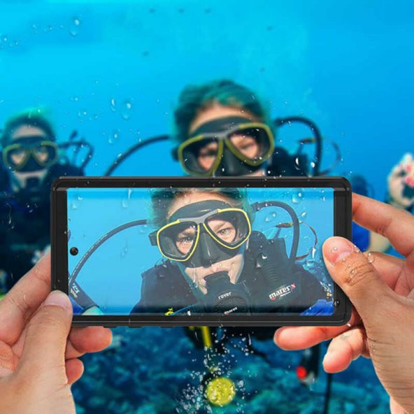 Galaxy S20 Kılıf 1-1 Su Geçirmez Kılıf - 4