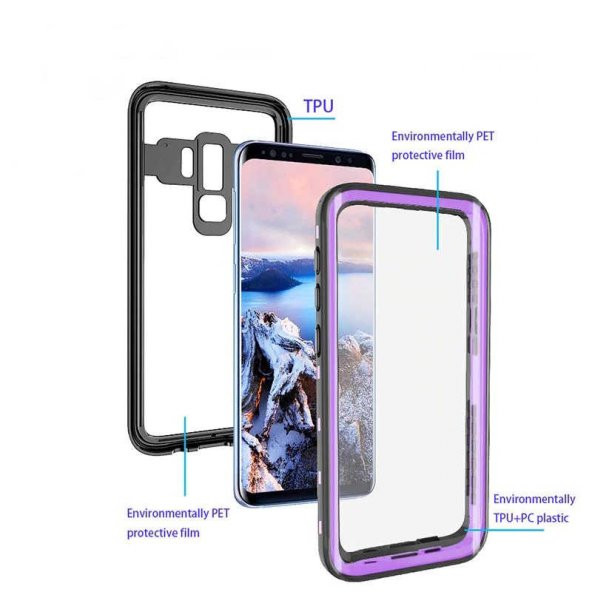 Ceponya Samsung Galaxy S9 Plus Kılıf 1-1 Su Geçirmez Kılıf - 7