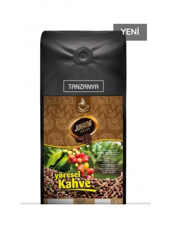 Jukama Tanzanya Yöresel Ögütülmüş Filtre Kahve 500 Gr