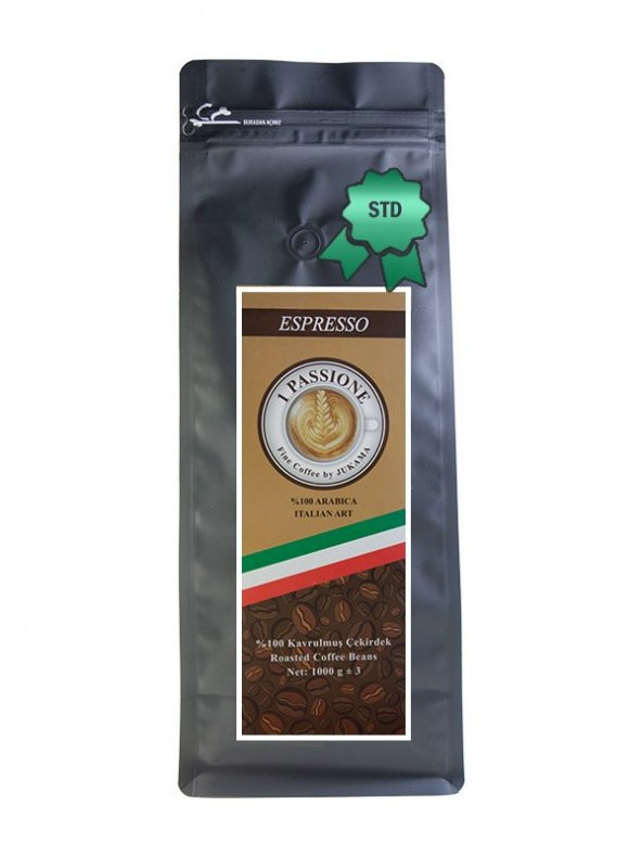 Jukama Espresso Standart Çekirdek Kahve 1 KG