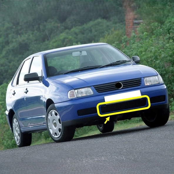 VW Polo Classic Sedan 1997-2002 Ön Tampon Alt Orta Izgara 6K5853677 - 2