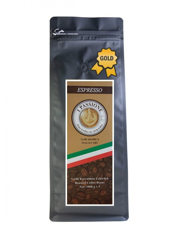 Jukama Espresso Gold Çekirdek Kahve 500 gr