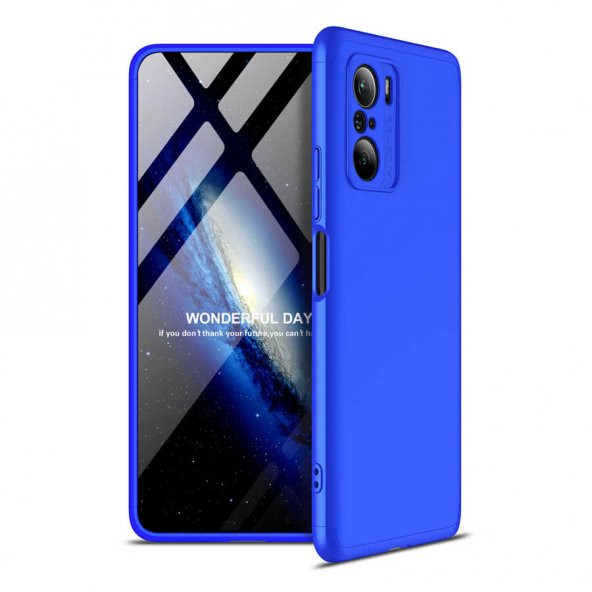 Xiaomi Poco F3 Kılıf  Kamera Çıkıntılı 360 Tam Koruma Ays - 10