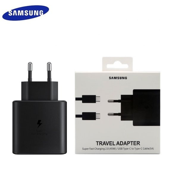 Samsung 45W Şarj Adaptörü ve 5A Type-C Kablo EP-TA845