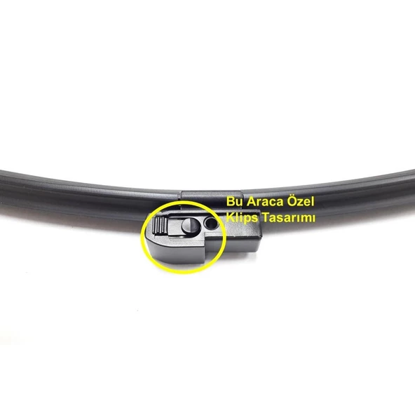 BMW 5 Serisi E39 1996-2003 Ön Cam Silecek Takımı Silgeç Seti 65x58cm - 4