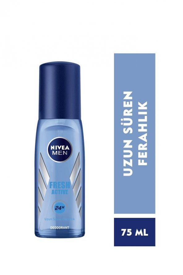 Nivea Men Fresh Active Sprey Deodorant 75 ml