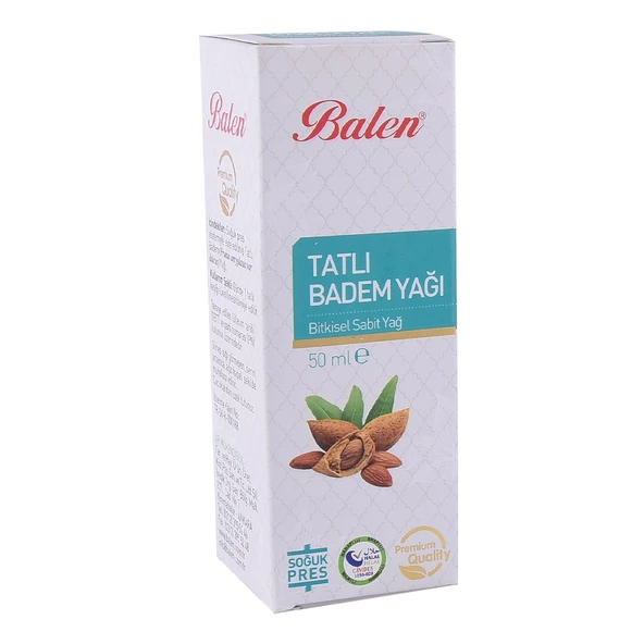 Balen Tatlı Badem Yağı 50 ml