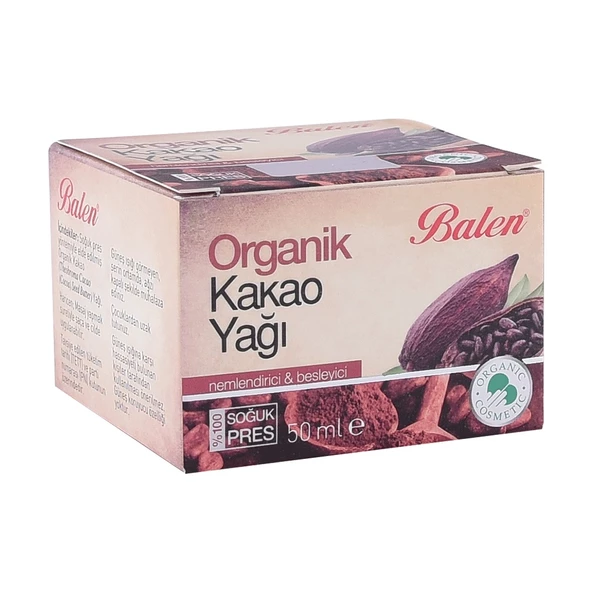 Balen Organik Kakao Yağı 50 ml