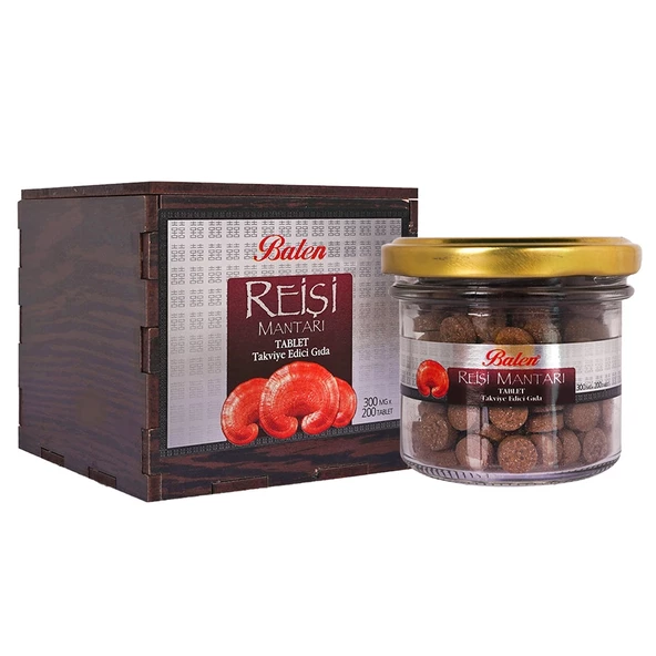 Balen Reishi Mantarı Tablet 300 Mg 200 Tablet