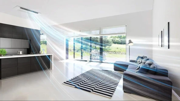 Samsung Wind Free Multi Tek Yön Kaset 1+3 Sistem (AJ068TXJ3KH/EA) 9+12+12 Btu İç 6,8 kw Dış Ünite - Resim 2