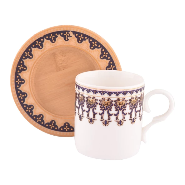 Bambum Menengiç 6 Kişilik Kahve Fincan Takımı