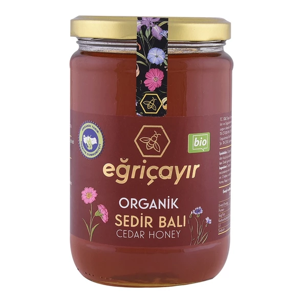 Eğriçayır Organik Sedir Balı 850 Gr